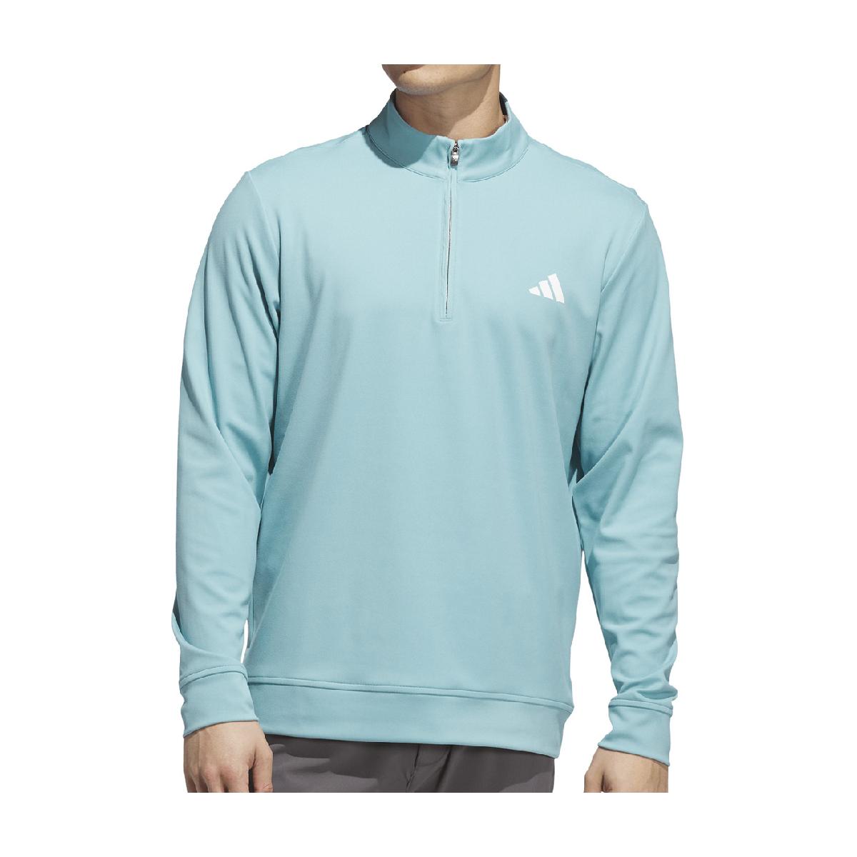 アディダス　Adidas　ストレッチ ハーフジップ 長袖スウェット