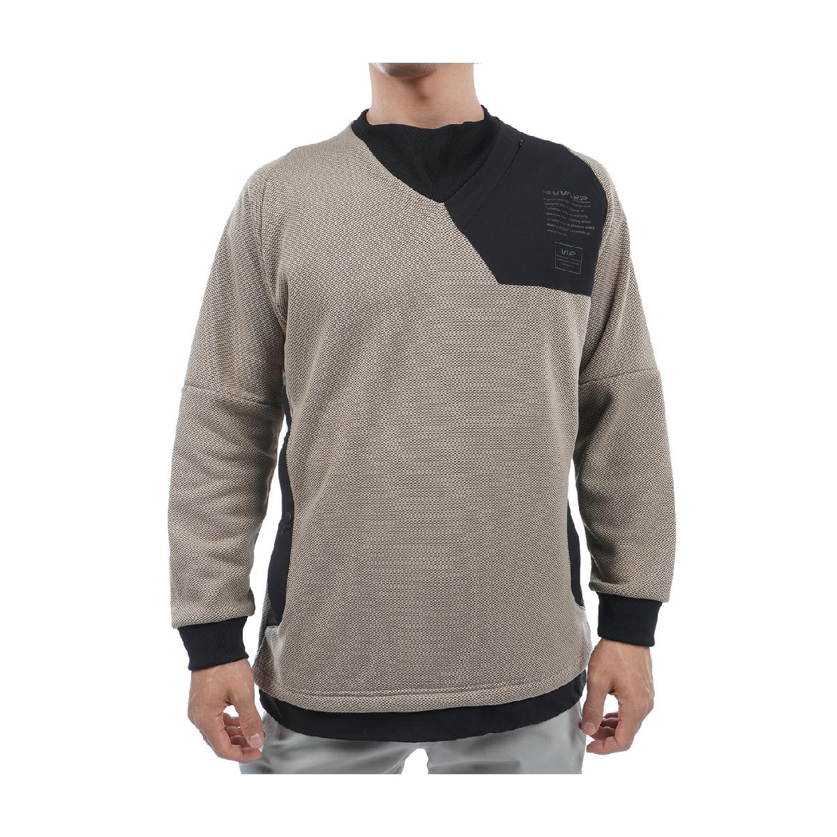 ザ・ワープ・バイ・エネーレ　THE WARP BY ENNERRE　ストレッチ カチオンフリースプルオーバージャケット