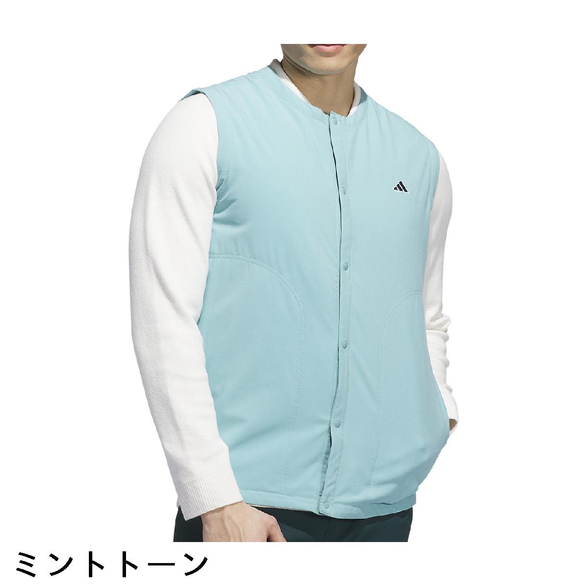 アディダス　Adidas　ストレッチ ライトパテッドベスト