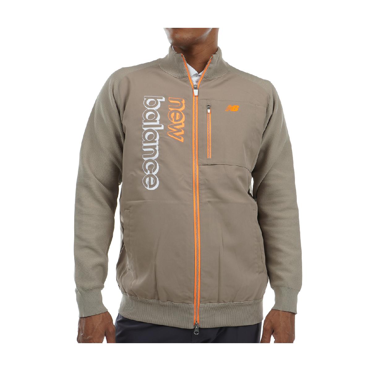 ニューバランス　New Balance　SPORT 天竺編 ハイブリッドフルジップニットブルゾン