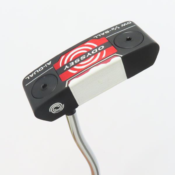 【中古】オデッセイ　Ai-DUAL　Ai-DUAL 1/2-BALL DW パター スチールシャフト　【34】シャフト：スチールシャフトCランク　フレックス計測項目外　男性用 メンズ用　右用