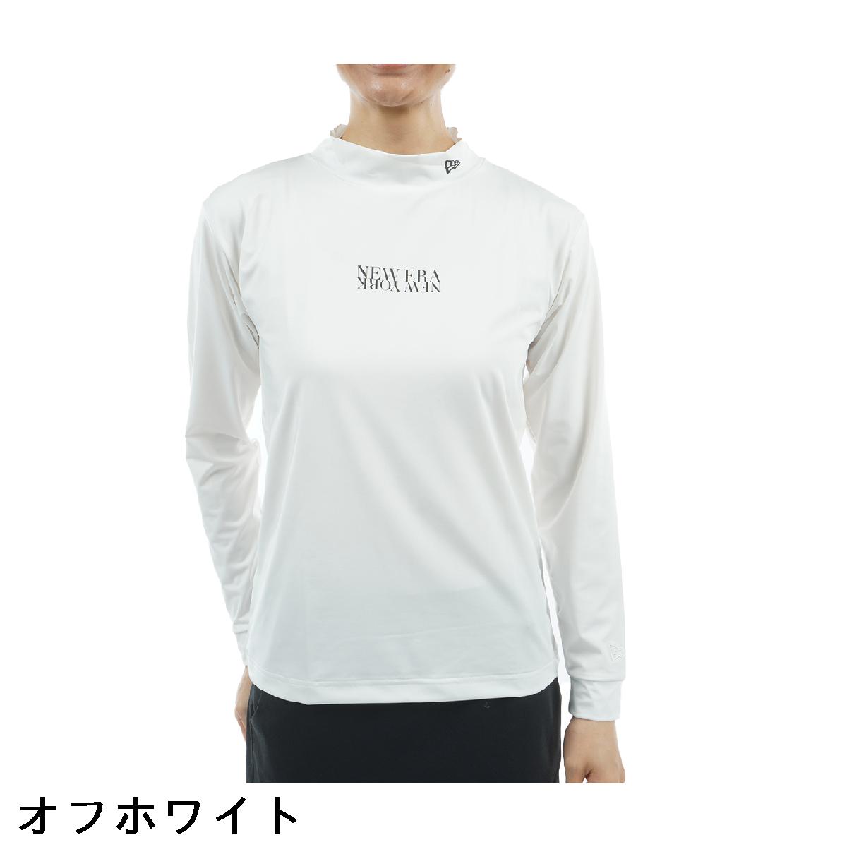 ニューエラ　NEW ERA GOLF　ストレッチ GFW ST ニット JER ミッドネック長袖Tシャツ　レディス