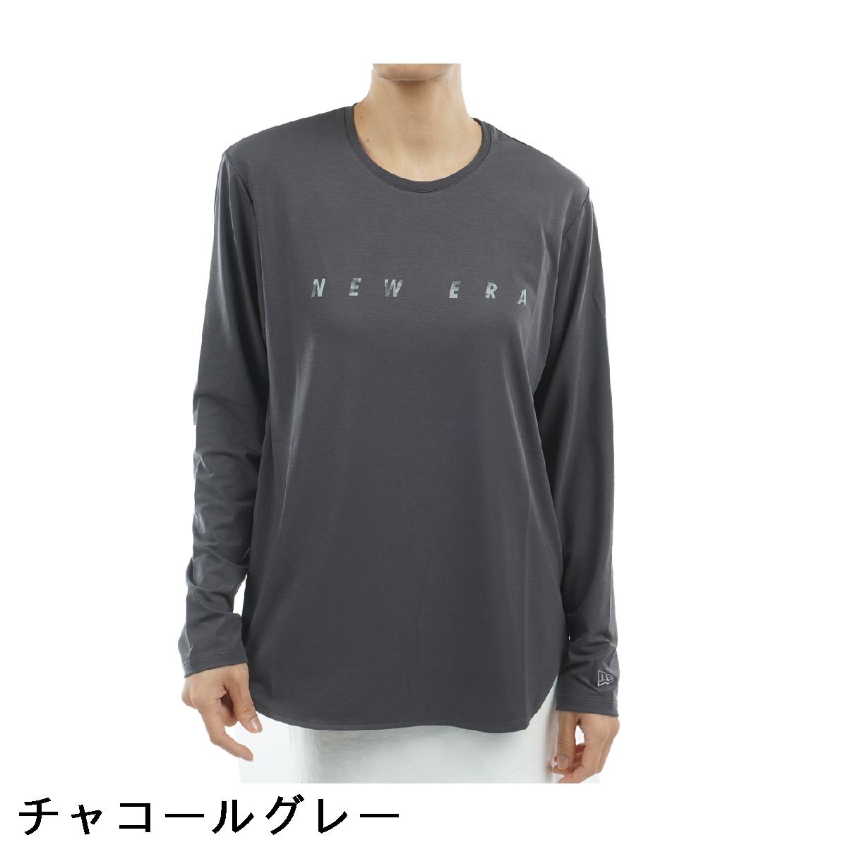 ニューエラ　NEW ERA Performance Apparel　WPA ラウンドヘム 長袖Tシャツ　レディス