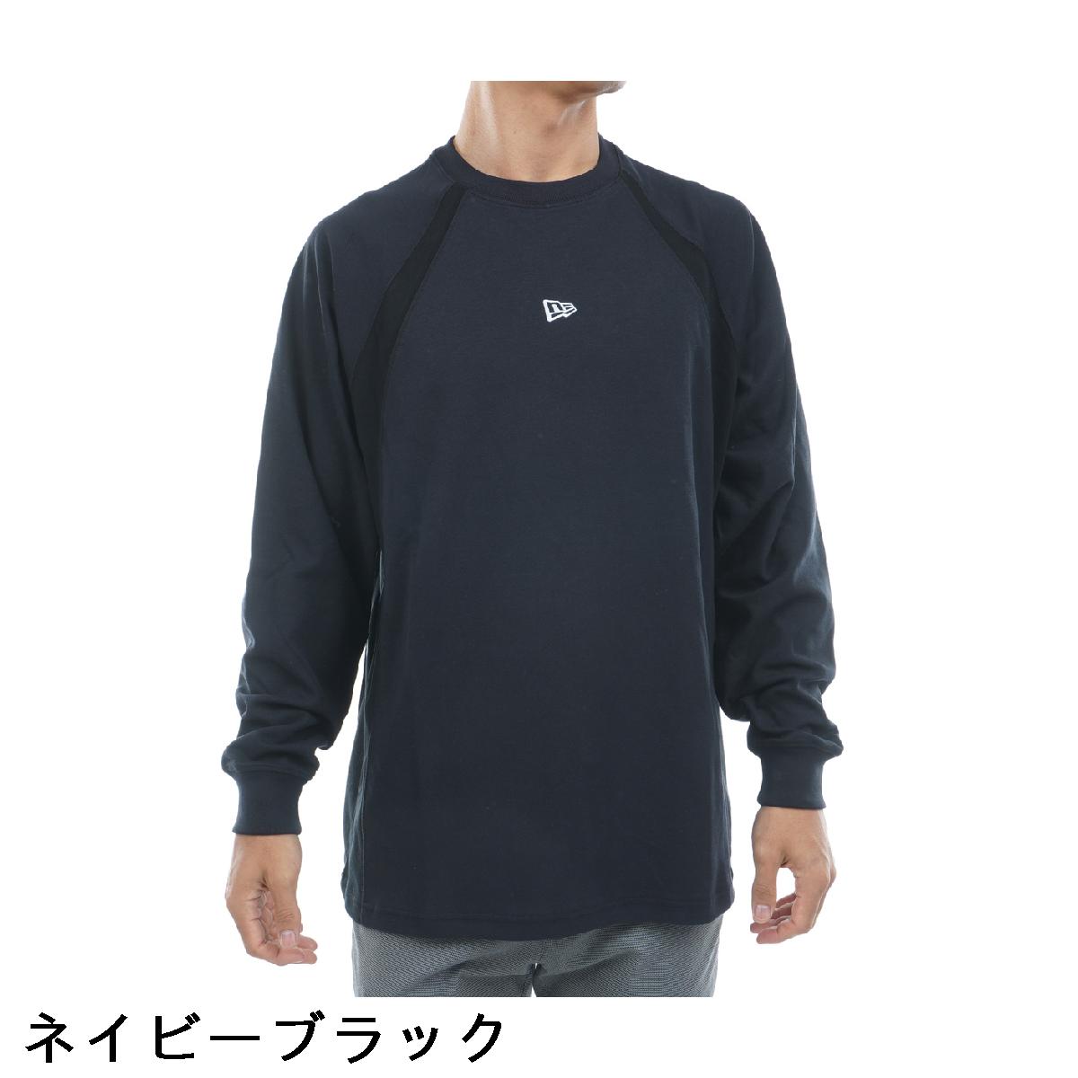 ニューエラ　NEW ERA Performance Apparel　PA OS PF VERTICAL ロゴ 長袖Tシャツ