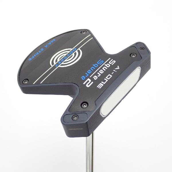 【中古】オデッセイ　AI-ONE　Ai-ONE Square 2 Square MAX STRIPE パター スチールシャフト　【34】シャフト：スチールシャフトBランク　フレックス計測項目外　男性用 メンズ用　右用