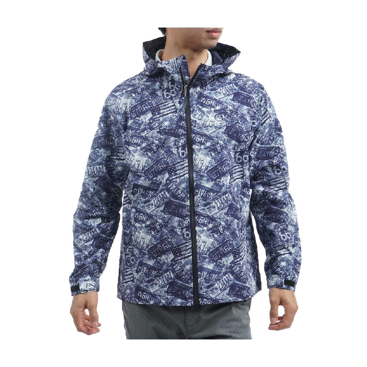 ロサーセン　ROSASEN　ストレッチ ミニリッププリントブルゾン