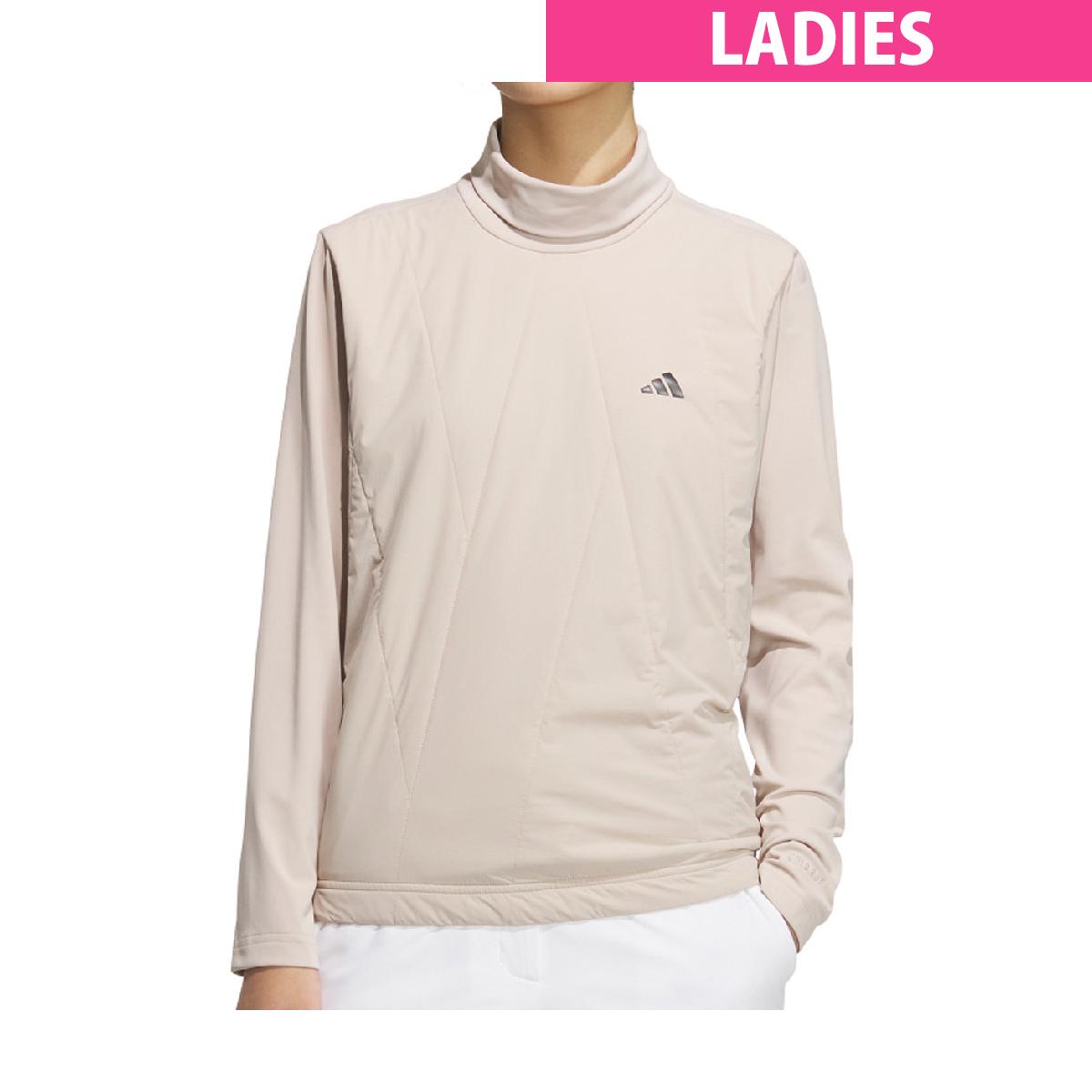 アディダス Adidas ストレッチ アディゼロ Frost Guard キルトコンビネーション ハイネック長袖シャツ レディス