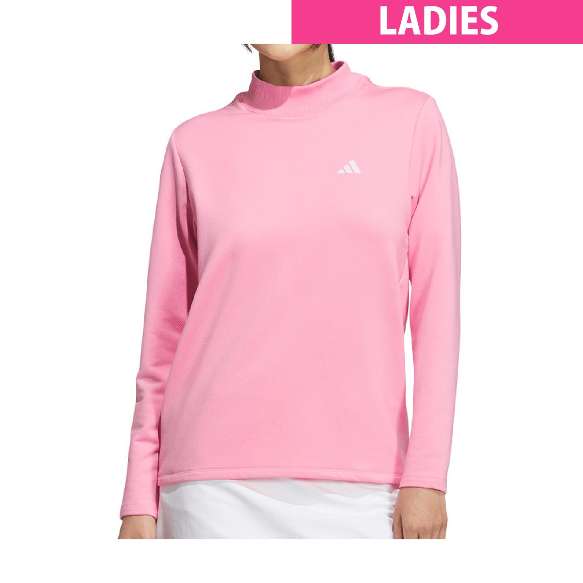 アディダス Adidas COLD.RDY ストレッチ ワーディング モックネック長袖シャツ レディス