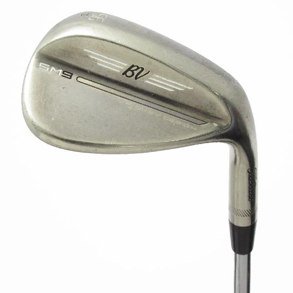 タイトリスト　Vokey　ボーケイ SM9 BRASHED STEEL ウェッジ Dynamic Gold　シャフト：Dynamic GoldDランク　フレックスWEDGE　男性用 メンズ用　右用