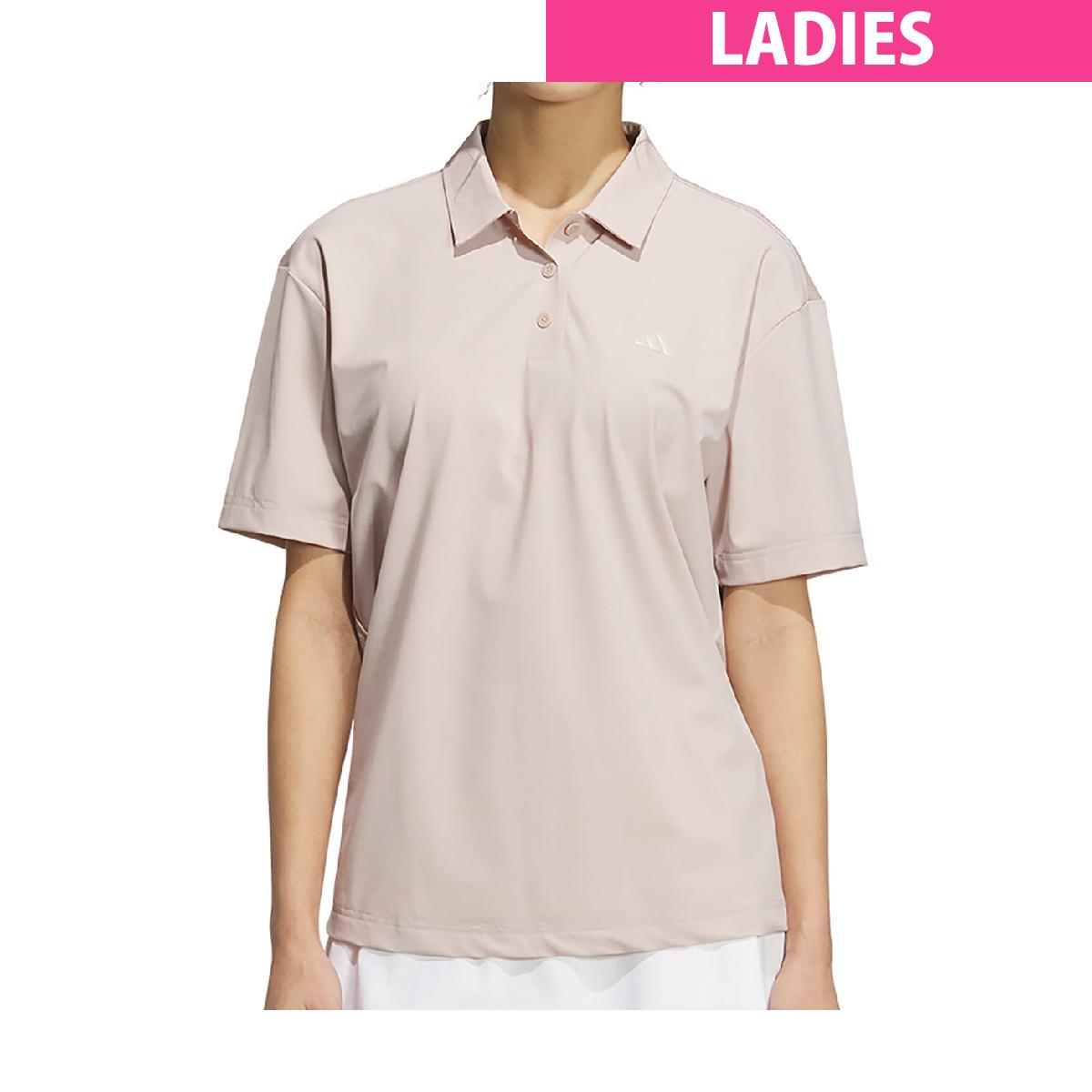 アディダス Adidas ストレッチ アディゼロ バックプリント 半袖ポロシャツ レディス