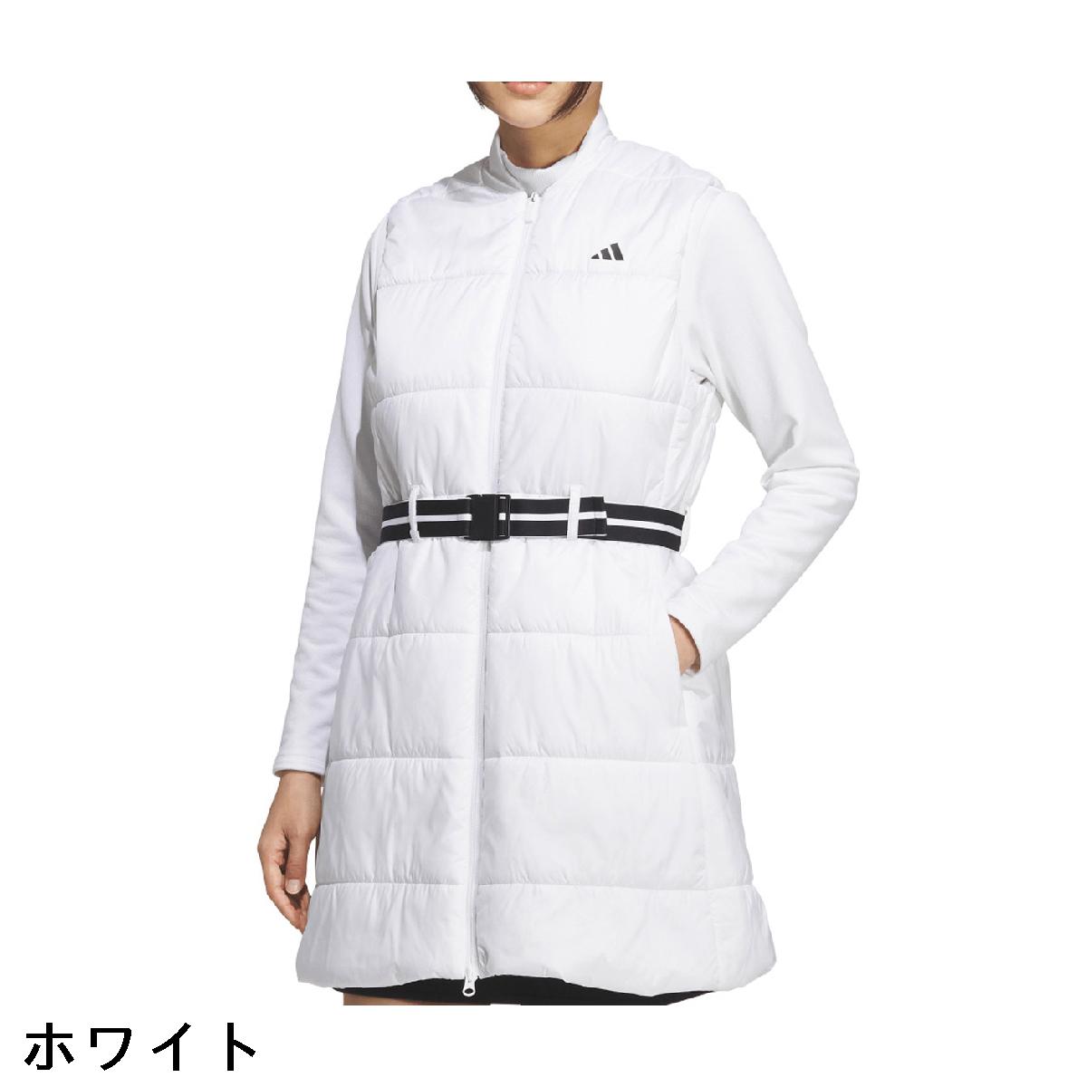 アディダス　Adidas　WIND .RDY フルジップ ロングベスト　レディス