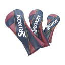 ダンロップ SRIXON ヘッドカバー 3個セット