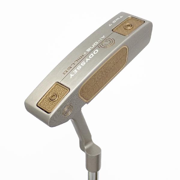 【中古】オデッセイ　AI-ONE MILLED　Ai-ONE MILLED SILVER TWO T CH パター スチールシャフト　【34】シャフト：スチールシャフトCランク　フレックス計測項目外　男性用 メンズ用　右用