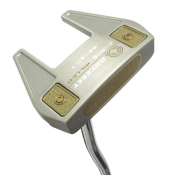 【中古】オデッセイ　AI-ONE MILLED　Ai-ONE MILLED SILVER SEVEN T DB パター スチールシャフト　【34】シャフト：スチールシャフトBCランク　フレックス計測項目外　男性用 メンズ用　右用
