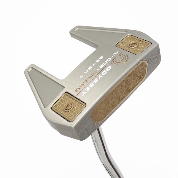 【中古】オデッセイ　AI-ONE MILLED　Ai-ONE MILLED SILVER SEVEN T DB パター スチールシャフト　【34】シャフト：スチールシャフトCランク　フレックス計測項目外　男性用 メンズ用　右用