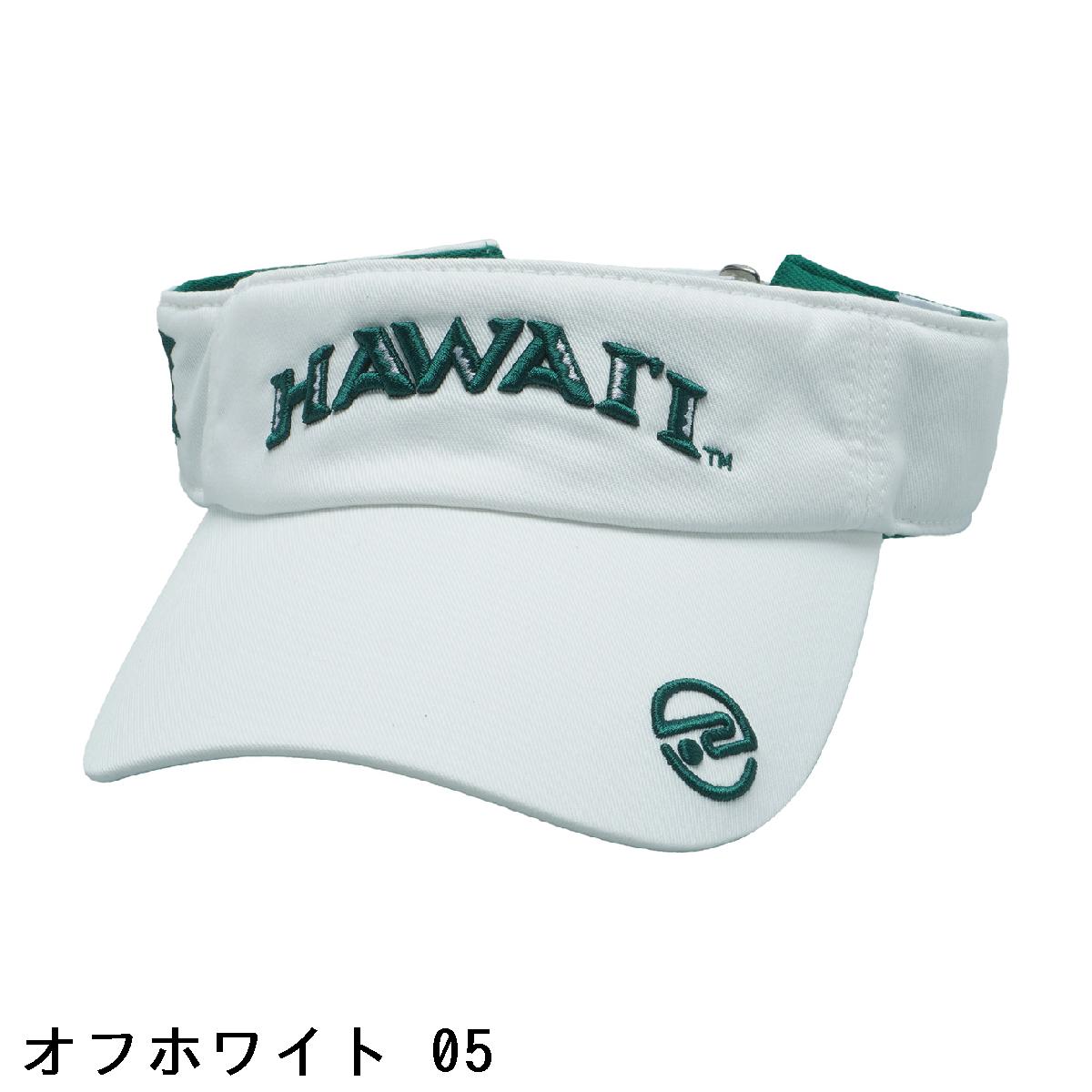 ロサーセン　ROSASEN　University of Hawaiiコラボ ツイルサンバイザー　レディス
