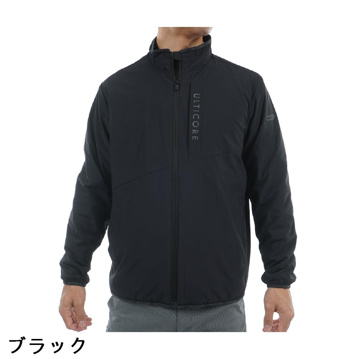 ブリヂストン　BRIDGESTONE GOLF ULTICORE　4Dimotion Fit Split ストレッチ ラグランスリーブ 前開きブルゾン
