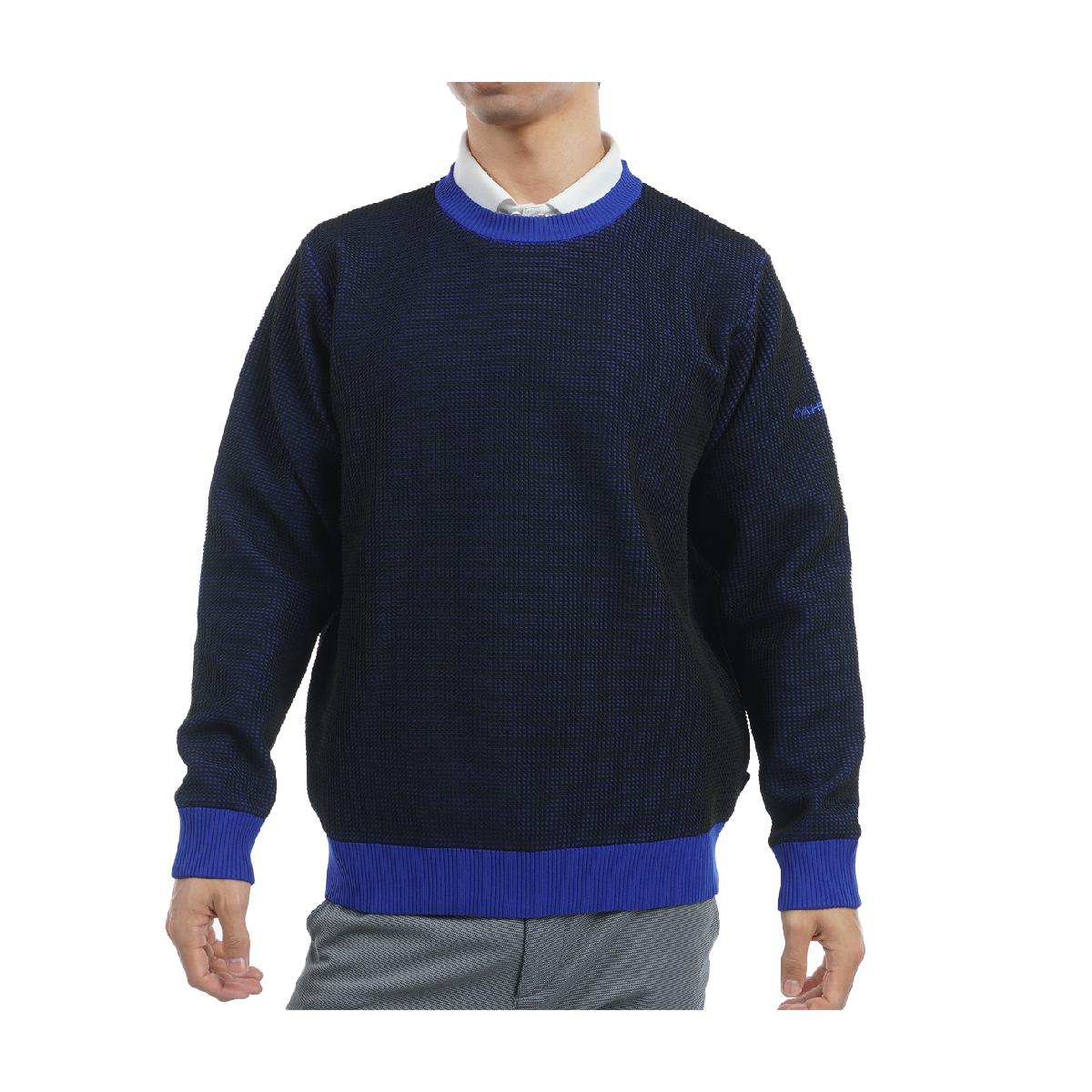 ビバハート　VIVA HEART　ストレッチ モルフォバタフライイメージ 3Dジャッカル裏付きセーター