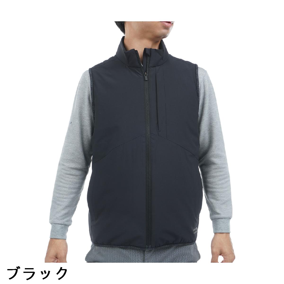 ブリヂストン　BRIDGESTONE GOLF ULTICORE　4Dimotion Fit ストレッチ 前開き中綿ベスト