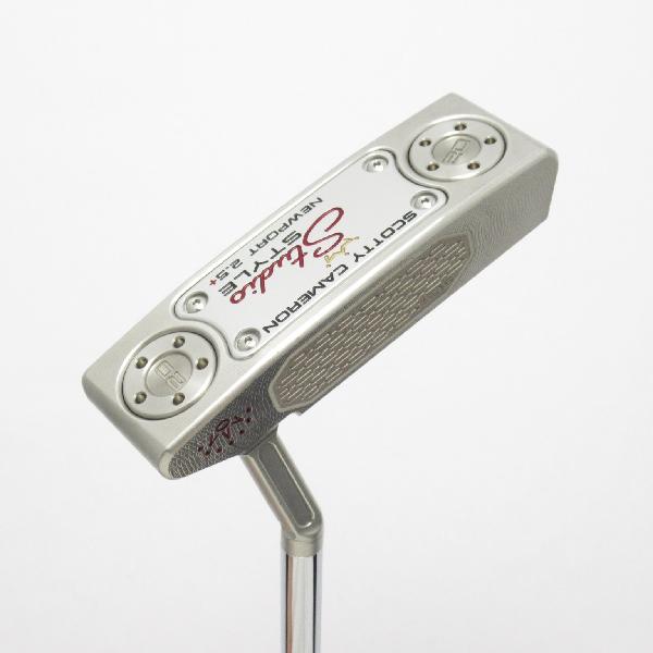 【中古】スコッティキャメロン　SCOTTY CAMERON　スタジオスタイル ニューポート 2.5 プラス(2025) パター スチールシャフト　【33】シャフト：スチールシャフトCランク　フレックス計測項目外　男性用 メンズ用　右用