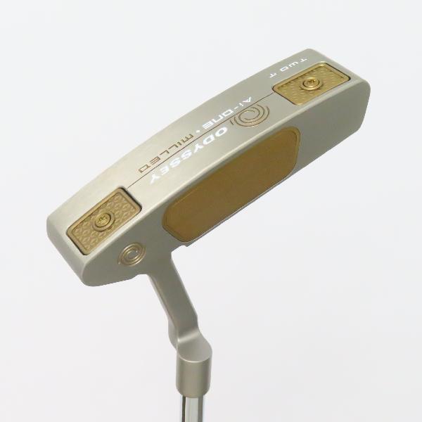 【中古】オデッセイ　AI-ONE MILLED　Ai-ONE MILLED SILVER TWO T CH パター スチールシャフト　【34】シャフト：スチールシャフトBCランク　フレックス計測項目外　男性用 メンズ用　右用