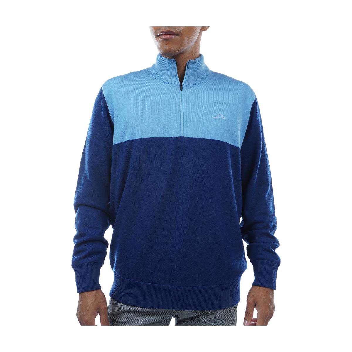 J.リンドバーグ　J.LINDEBERG　ストレッチ バックブリッジ ハーフジップセーター