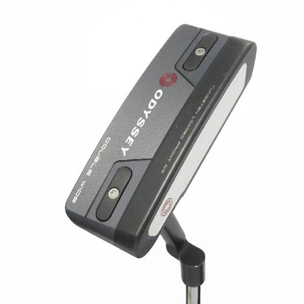 【中古】オデッセイ　ODYSSEY　TRI HOT 5K DOUBLE WIDE パター カーボンスチール複合シャフト　【34】シャフト：カーボンスチール複合シャフトCランク　フレックス計測項目外　男性用 メンズ用　右用