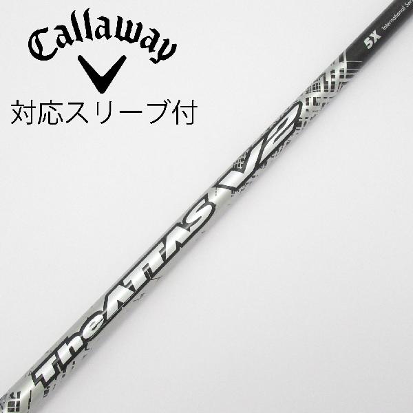 商品説明シャフトTHE ATTAS V2 5ロフト-フレックスX左右-長さ43.75重量(g)-バランス-程度CDヘッドカバー-付属品無グリップ-グリップ程度やや汚れ在庫店舗港北ニュータウン店備考ヘッド装着時長さ：プラス1インチ〜1.5インチ。対応ヘッド：ELYTEシリーズ/Ai SMOKE/PARADYM/MAVRIK/EPIC /ROGUE/XR/GBB/BIG BERTHA ALPHA。リシャフト。スリーブ純正外。ソケット隙間あり。出荷予定時期通常2日後に出荷商品の程度についてA使用感の無い状態（未使用品含む）B傷の少ない状態C表面の擦れや傷がある状態D目立つ傷や擦れがある状態／レンズに小傷あり（距離測定器）E全体的に傷が多い状態／レンズに傷あり（距離測定器）注意事項・注文手続き完了後の内容変更・キャンセル・交換・返品はお受けできません。あらかじめご了承ください。・ゴルフガレージ店頭でも販売しておりますので、タイミングによっては店頭完売によりご用意できない場合もございます。・重量・バランスについては弊社実測値です。・長さは、メーカーによって測定方法が異なるため、シャフト改造の痕跡が認められない場合、実測値が近似値であればメーカー公表値を表示しています。※アイアンセットの場合は、主に5番アイアンの長さを表示しています。中古