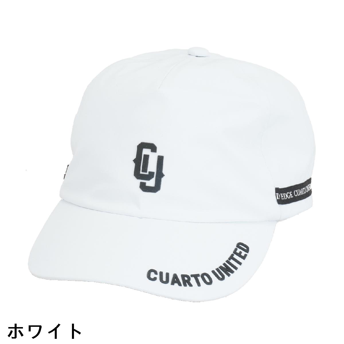 クアルトユナイテッド　CUARTO UNITED　ロゴテープレインキャップ
