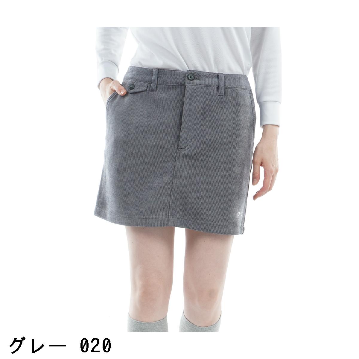 ピン　PING　ニットコーデュロイ 台形スカート　レディス