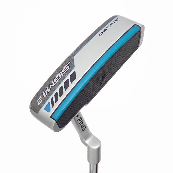 乐天商城 - 【中古】ピン　SIGMA 2　SIGMA2 ANSER プラチナム仕上げ パター スチールシャフト　【33】シャフト：スチールシャフトCDランク　フレックス計測項目外　男性用 メンズ用　右用