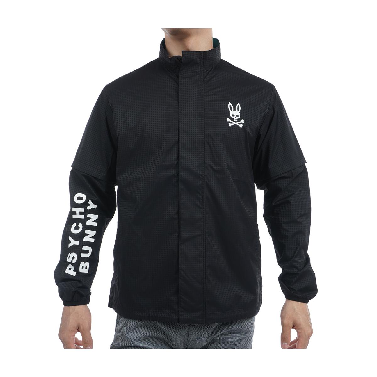 サイコバニー　PSYCHO BUNNY　ストレッチタフタ 2WAYウインドブレーカー