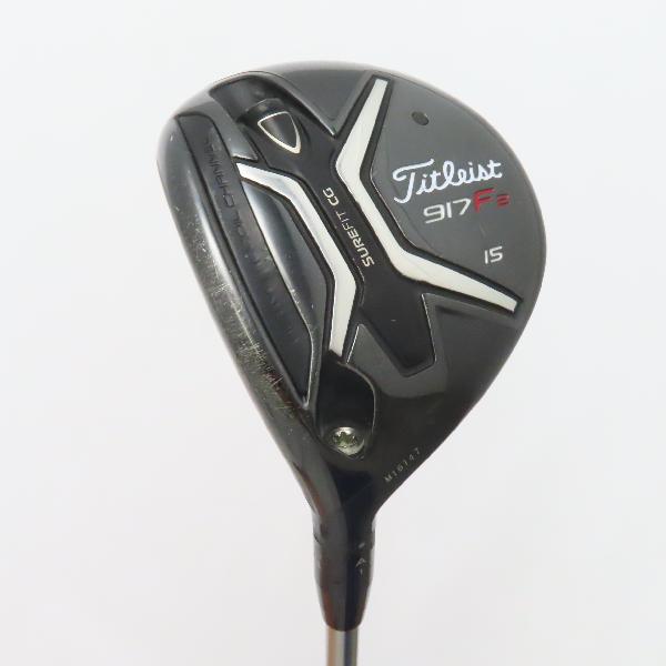 【中古】タイトリスト　917　917F2 フェアウェイウッド Tour AD TP-6　レフティ 【3W】シャフト：Tour AD TP-6Dランク　フレックスS　男性用 メンズ用　左用