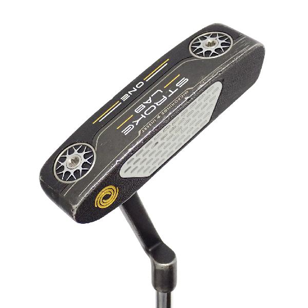 【中古】オデッセイ　STROKE LAB　ストロークラボ BLACK ONE パター カーボンスチール複合シャフト　【33】シャフト：カーボンスチール複合シャフトDランク　フレックス計測項目外　男性用 メンズ用　右用