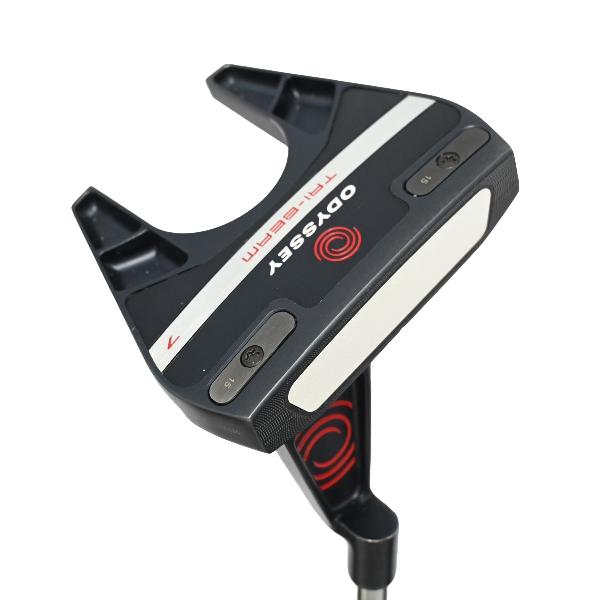 【中古】オデッセイ　ODYSSEY　TRI-BEAM #7 パター カーボンスチール複合シャフト　【34】シャフト：カ..
