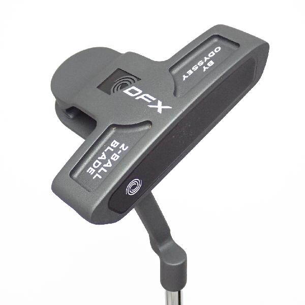 【中古】オデッセイ　DFX　DFX BY ODYSSEY 2-BALL BLADE CH パター スチールシャフト　【34】シャフト：スチールシャフトCランク　フレックス計測項目外　男性用 メンズ用　右用