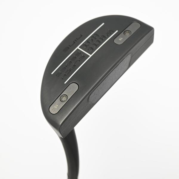 【中古】オデッセイ　White Hot　ホワイト・ホット ブラック NINE FLOW パター カーボンスチール複合シャフト　【34】シャフト：カーボンスチール複合シャフトCランク　フレックス計測項目外　男性用 メンズ用　右用