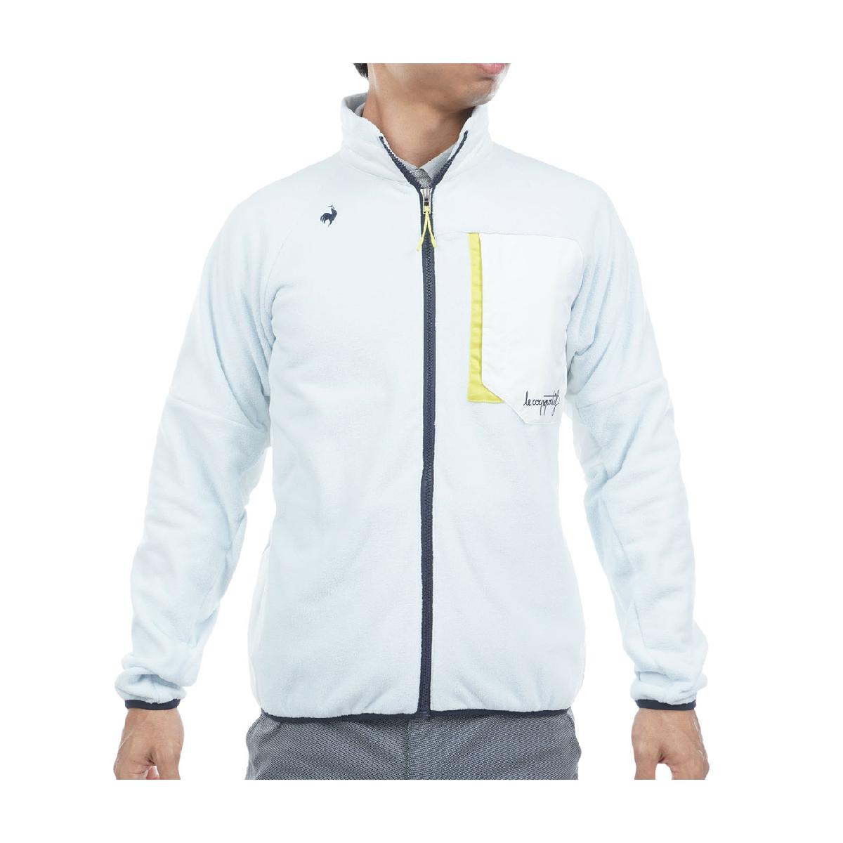 ルコックスポルティフ ゴルフ　Le coq sportif GOLF　ストレッチ ハイブリッドフリースジャケット
