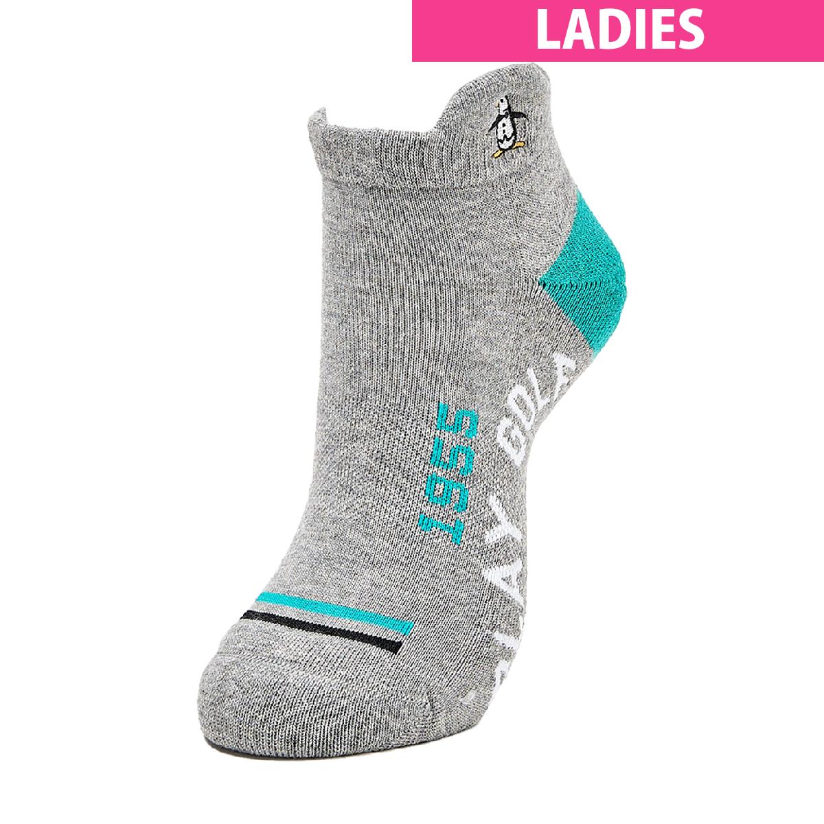 マンシングウェア　Munsingwear　ペンギン刺繍 ショートソックス　レディス