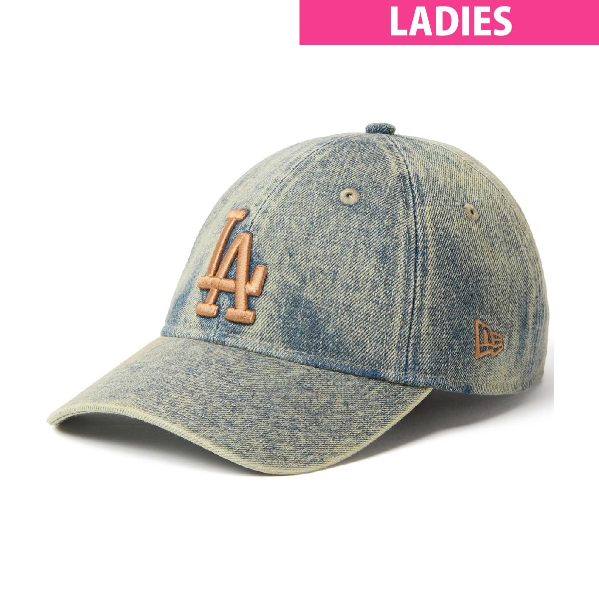 ニューエラ　NEW ERA　920 LOSDOD OVER DYE DENIM キャップ　レディス