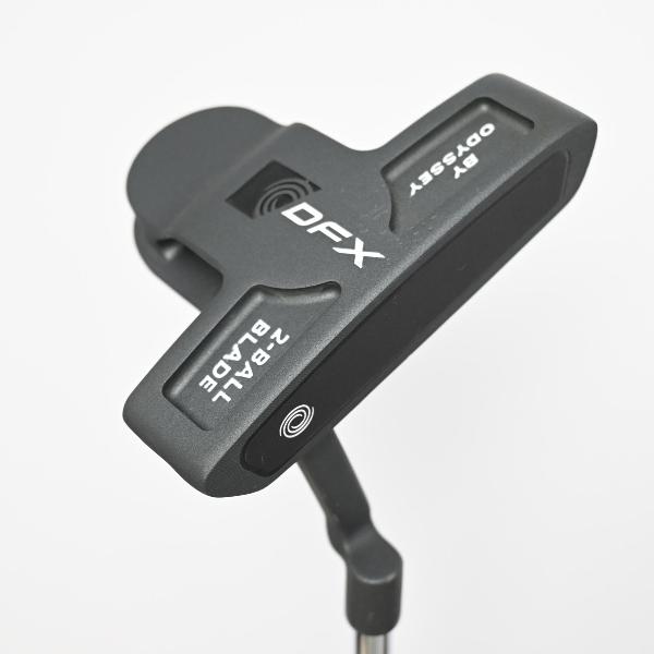 【中古】オデッセイ　DFX　DFX BY ODYSSEY 2-BALL BLADE CH パター スチールシャフト　【34】シャフト：スチールシャフトCランク　フレックス計測項目外　男性用 メンズ用　右用