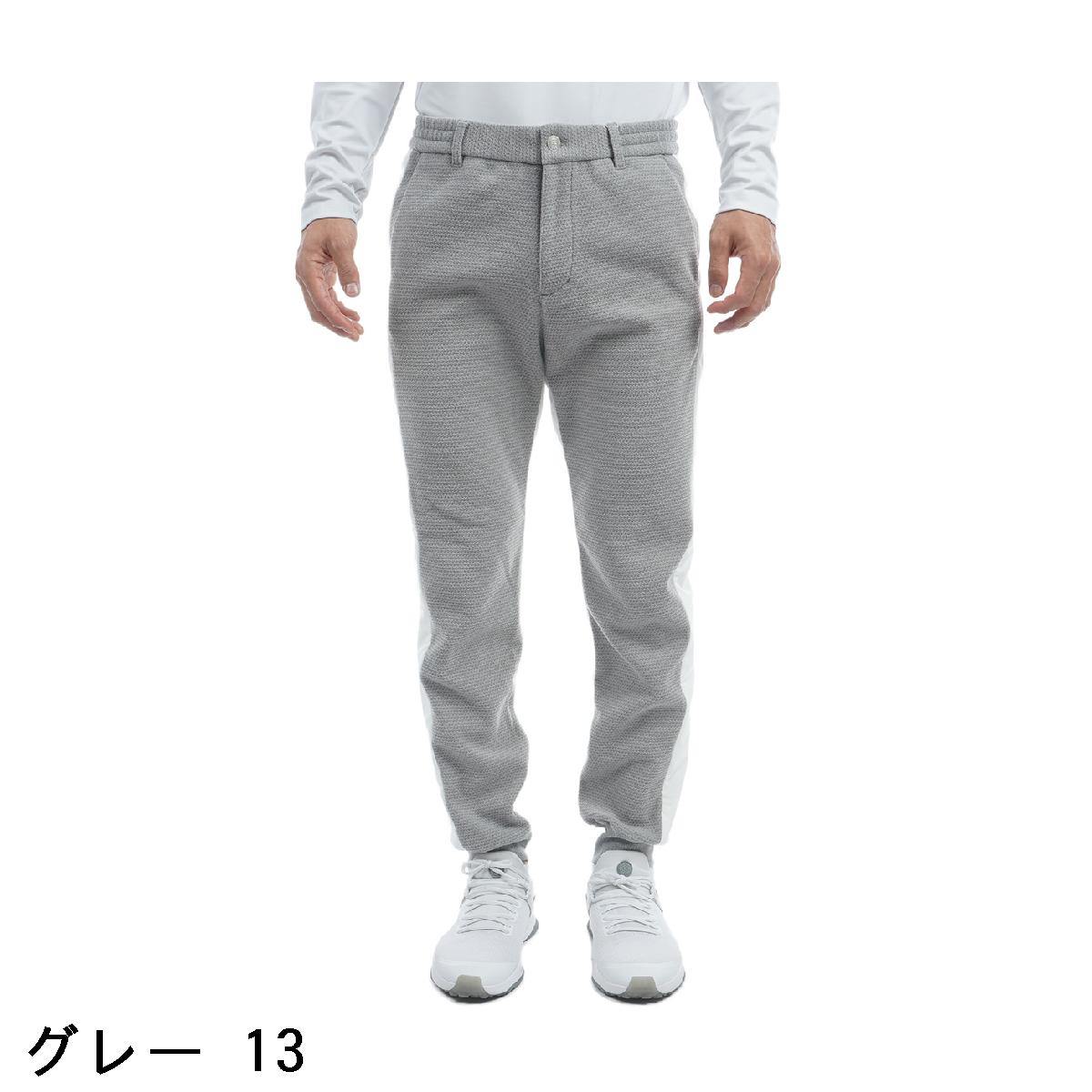 ロサーセン　ROSASEN　ストレッチ 変形鹿の子裏起毛×タフタパンツ