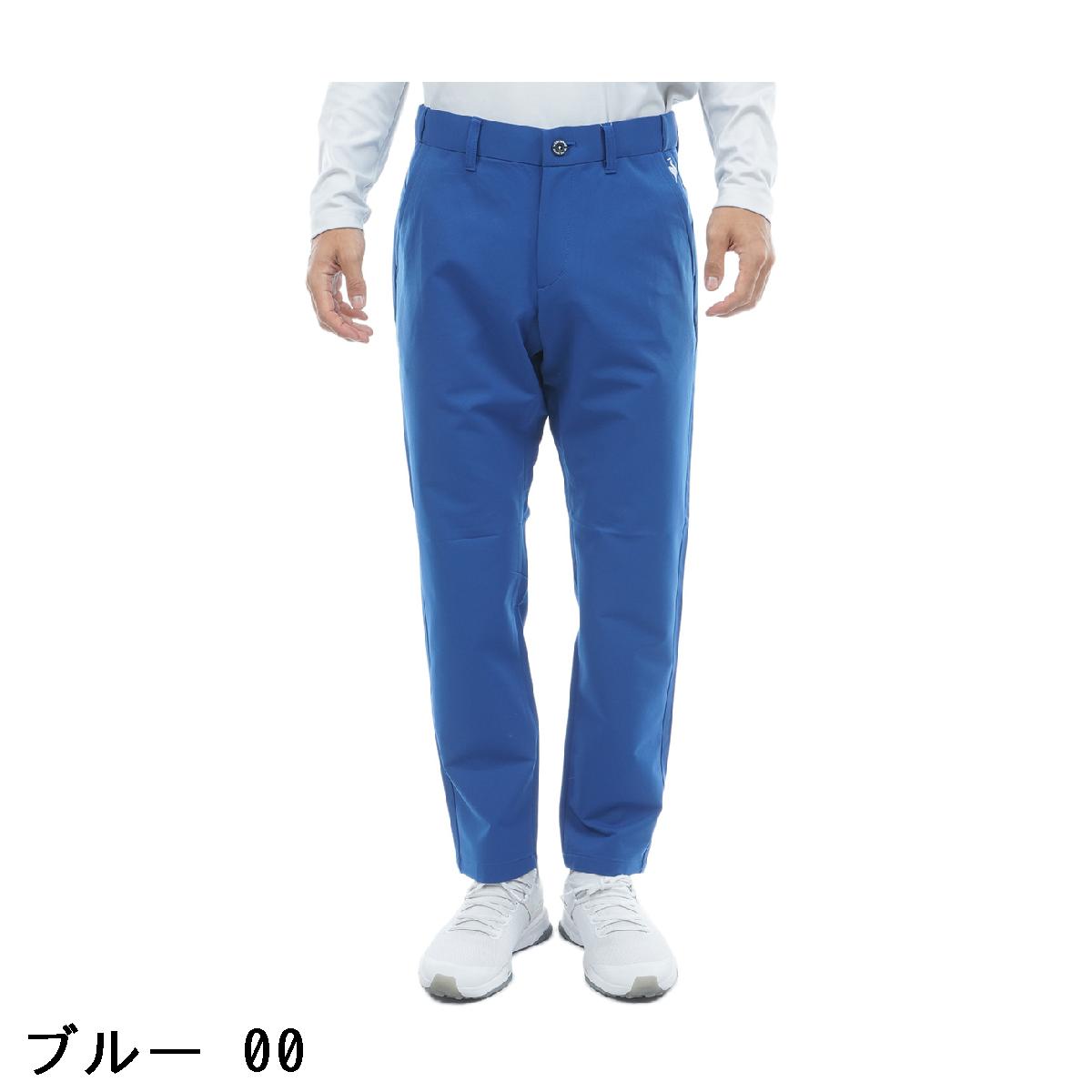 ルコックスポルティフ ゴルフ　Le coq sportif GOLF　ストレッチフォーサー ウエストアジャスター付きヒートナビ9分丈パンツ