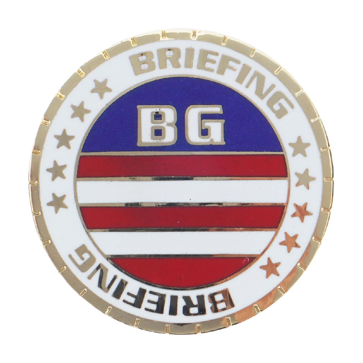 ブリーフィング　BRIEFING　ENAMEL BG FLAG MEDAL マーカー