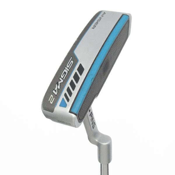 Other - 【中古】ピン　SIGMA 2　SIGMA2 ANSER プラチナム仕上げ パター スチールシャフト　【34】シャフト：スチールシャフトCDランク　フレックス計測項目外　男性用 メンズ用　右用