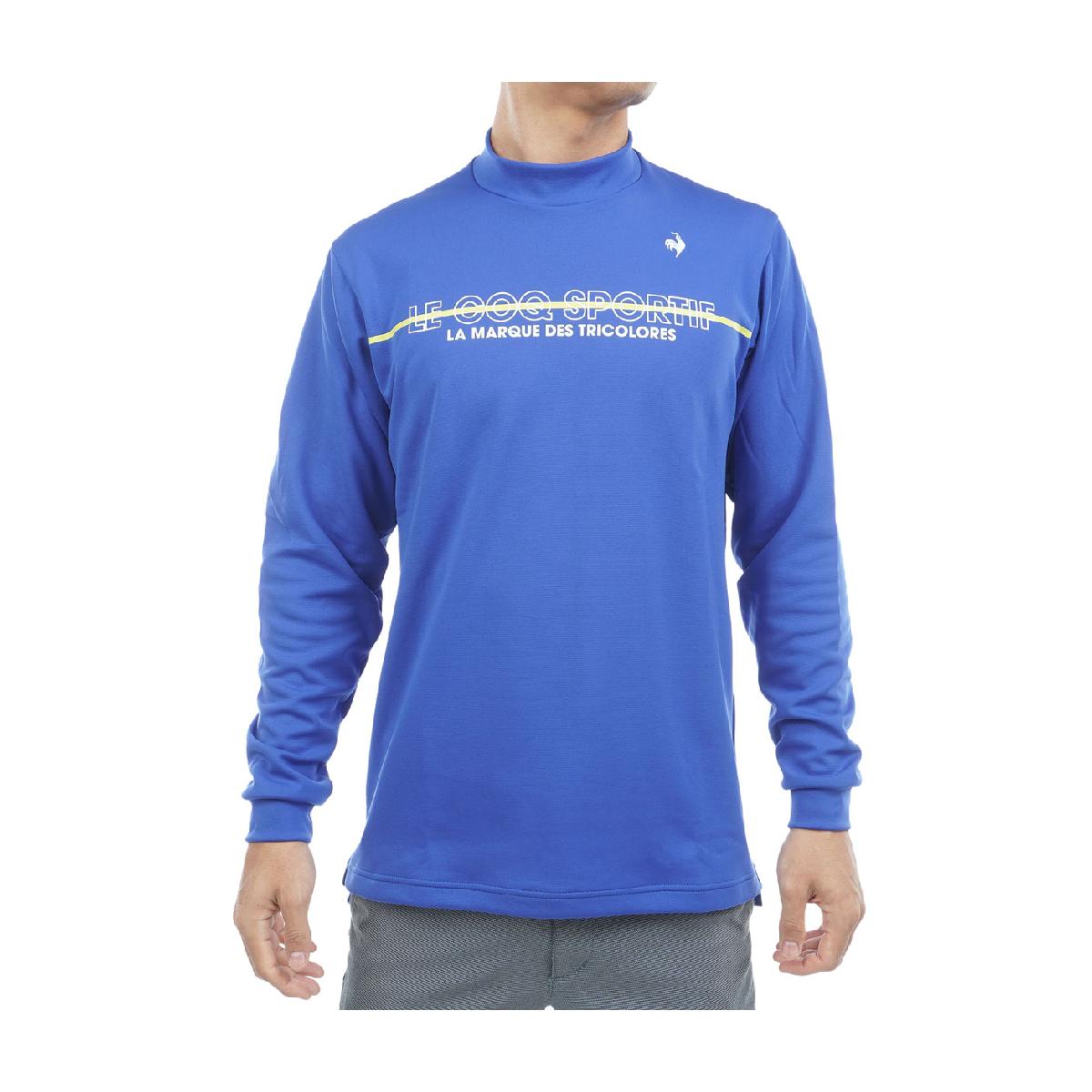 ルコックスポルティフ ゴルフ　Le coq sportif GOLF　ストレッチ ヒートナビモックネック長袖シャツ