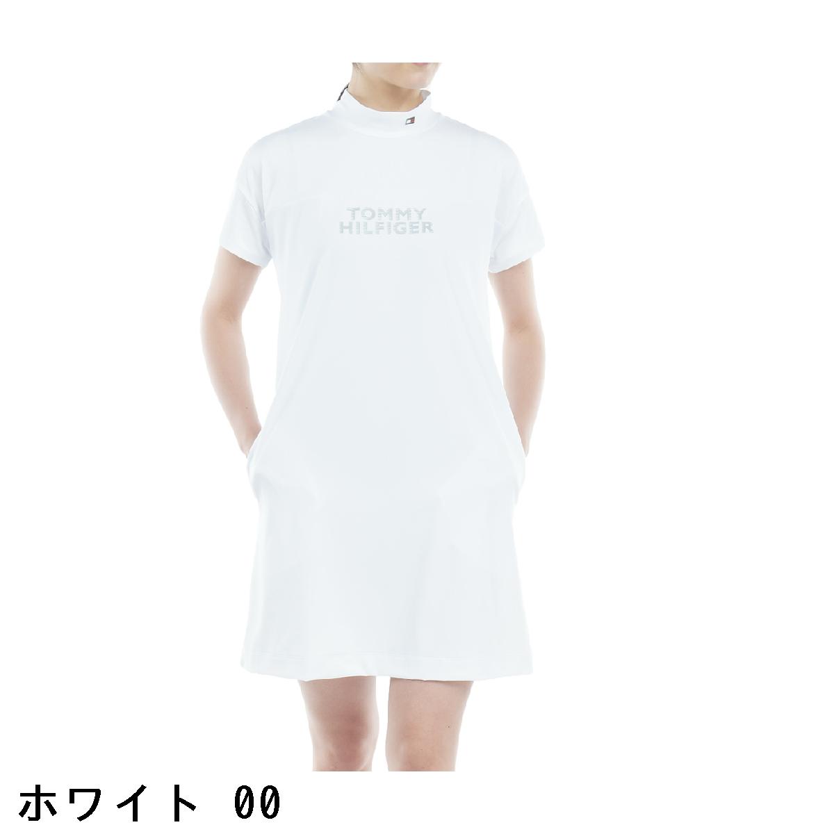 トミー ヒルフィガー ゴルフ　TOMMY HILFIGER GOLF　THキューブ エンボスコンビワンピース　レディス