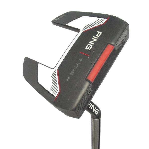 【中古】ピン　PING　タイン 4 パター スチールシャフト　【34】シャフト：スチールシャフトCランク　フレックス計測項目外　男性用 メンズ用　右用