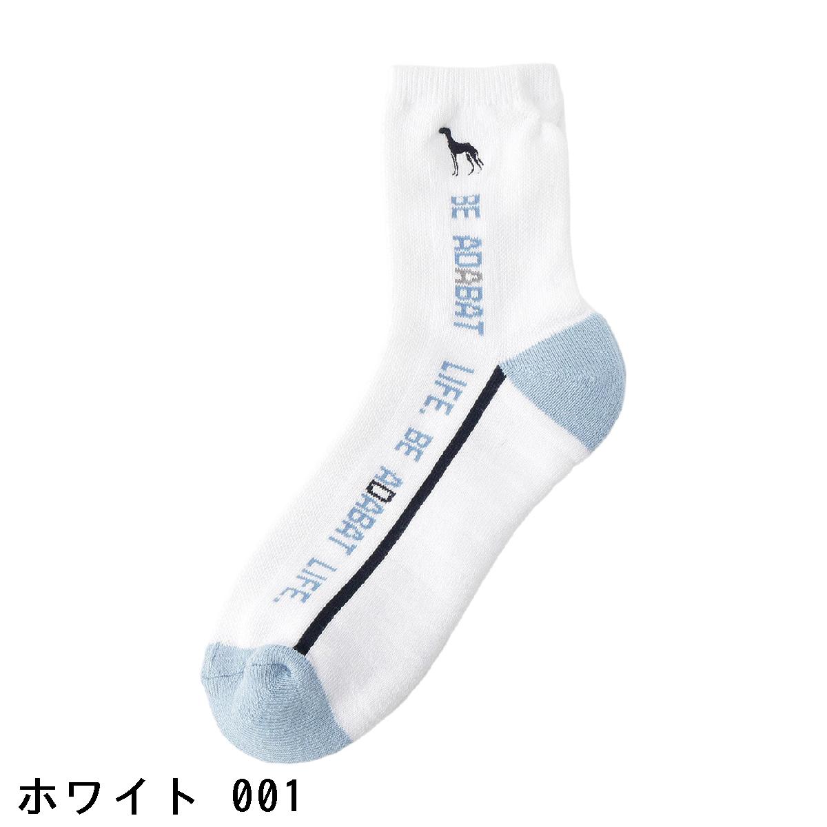 アダバット　adabat　ラインロゴ ショートソックス