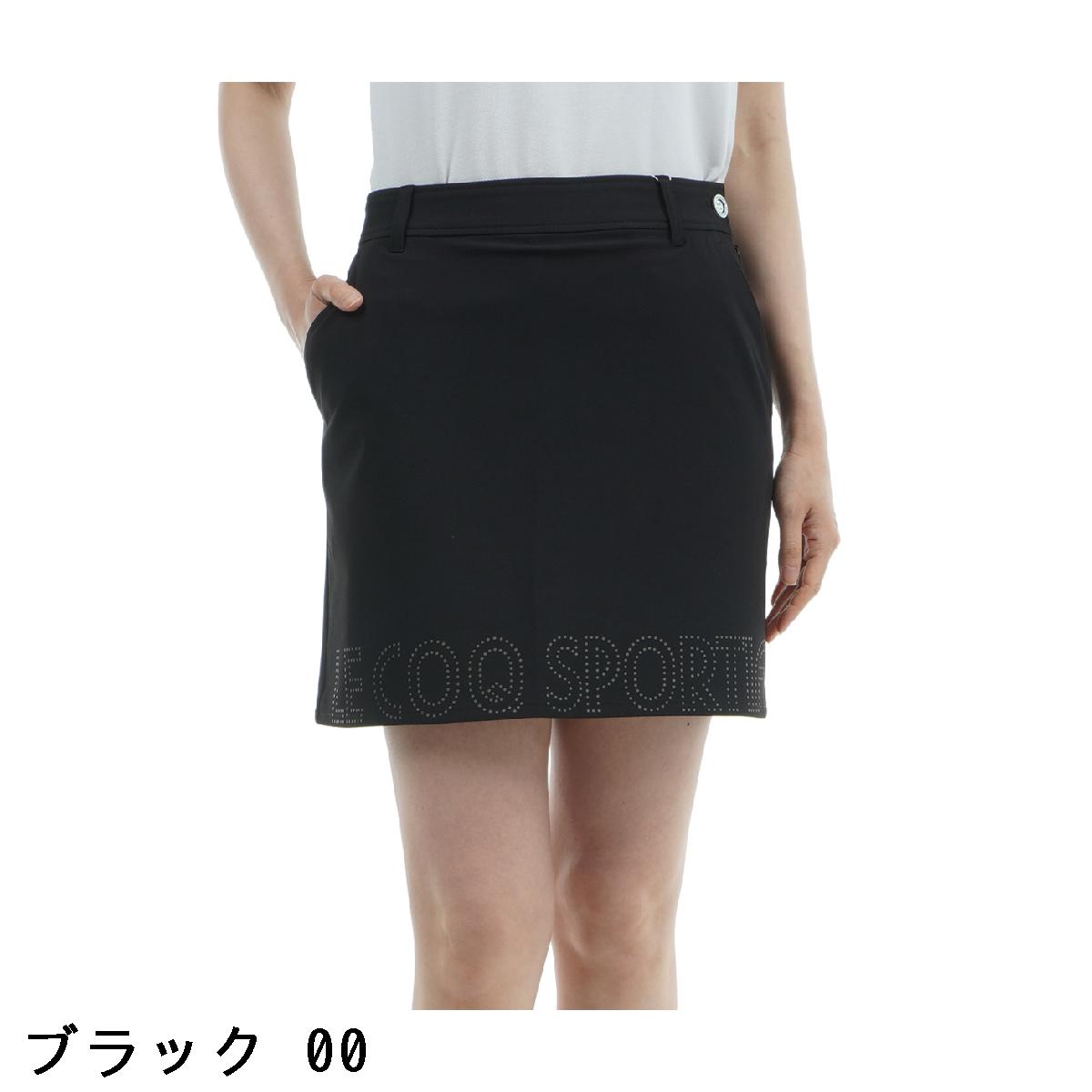 ルコックスポルティフ ゴルフ　Le coq sportif GOLF　ストレッチ 裾ロゴ スポーティスカート　レディス